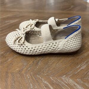Rothy's Kids Ivory Mary Jane Shoes